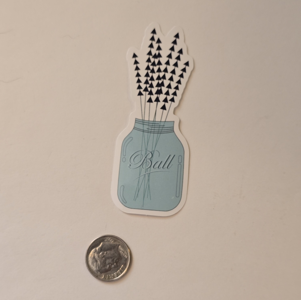 10/$10 Ball Jar Sticker - Picture 2 of 2